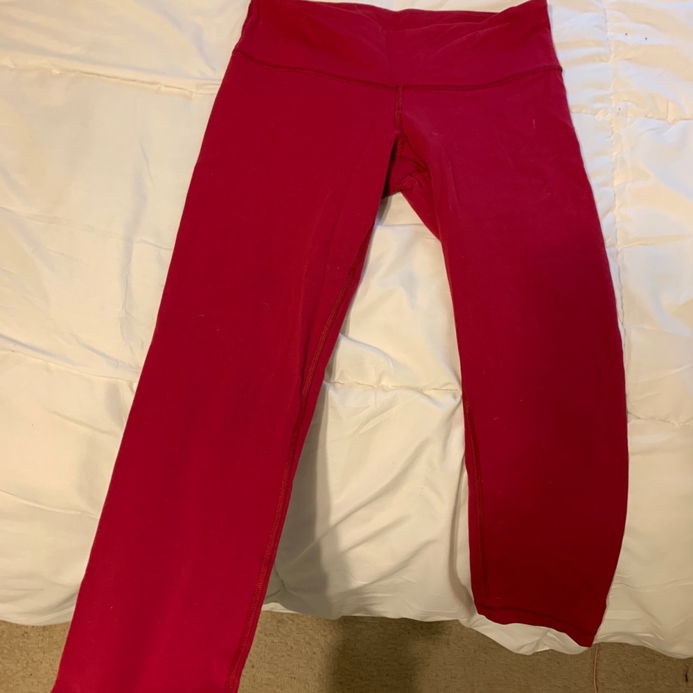 Lululemon Crop Wunder Under leggings